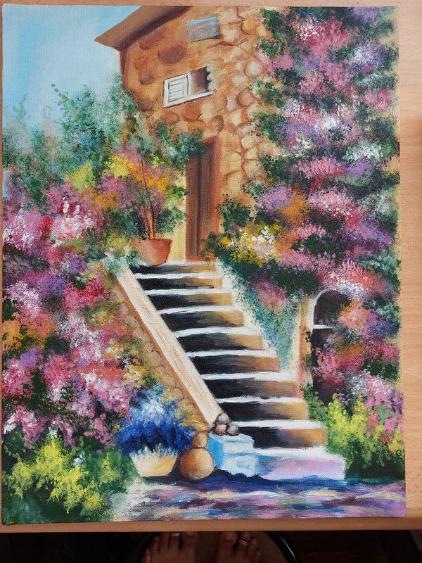 Colourful Stairway