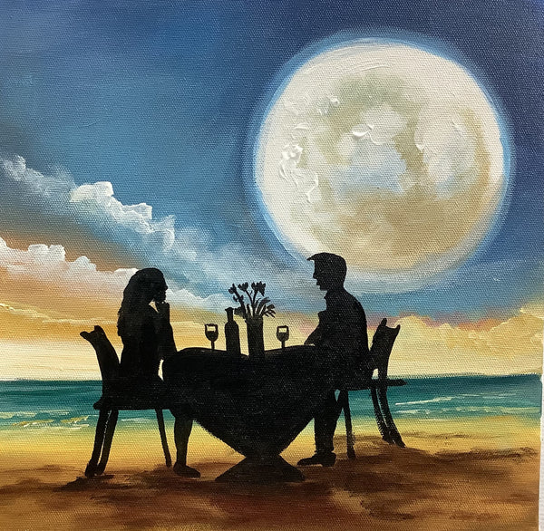 Couple Date In moonlight (ARTOHOLIC)
