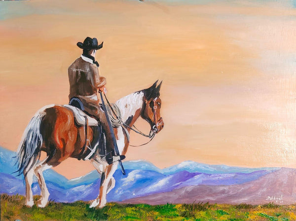 CowBoy Painting