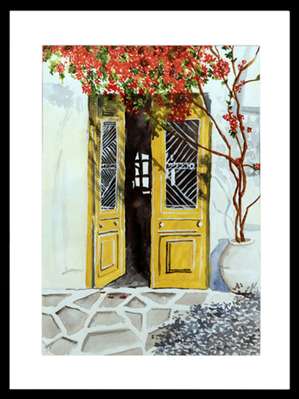 Door Acrylic Painting