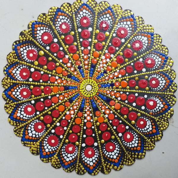 dot mandala painting