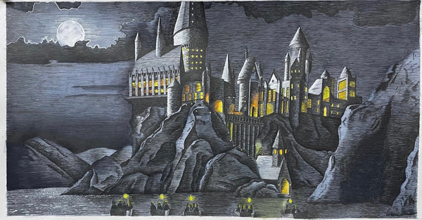 dreamy night at Hogwarts