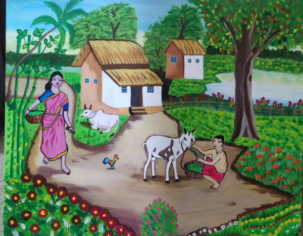 Village Painting
