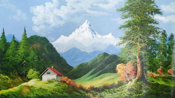 Mountains nature scenery