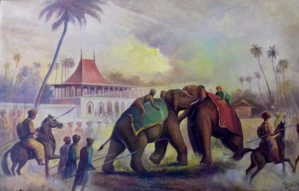 elephant fighting 011
