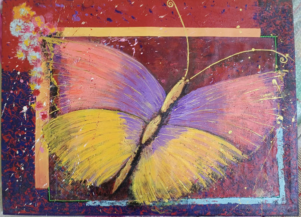 Fly of Freedom:Butterfly Painting