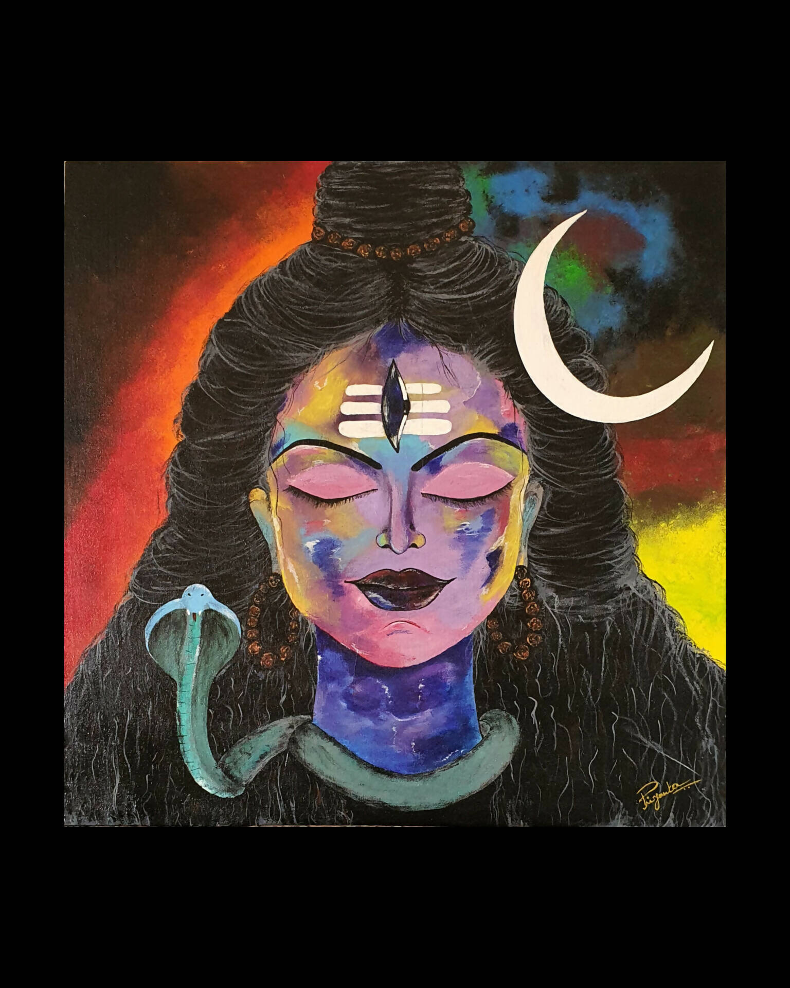 Tranquil Bliss-Mahadev(Shiva)