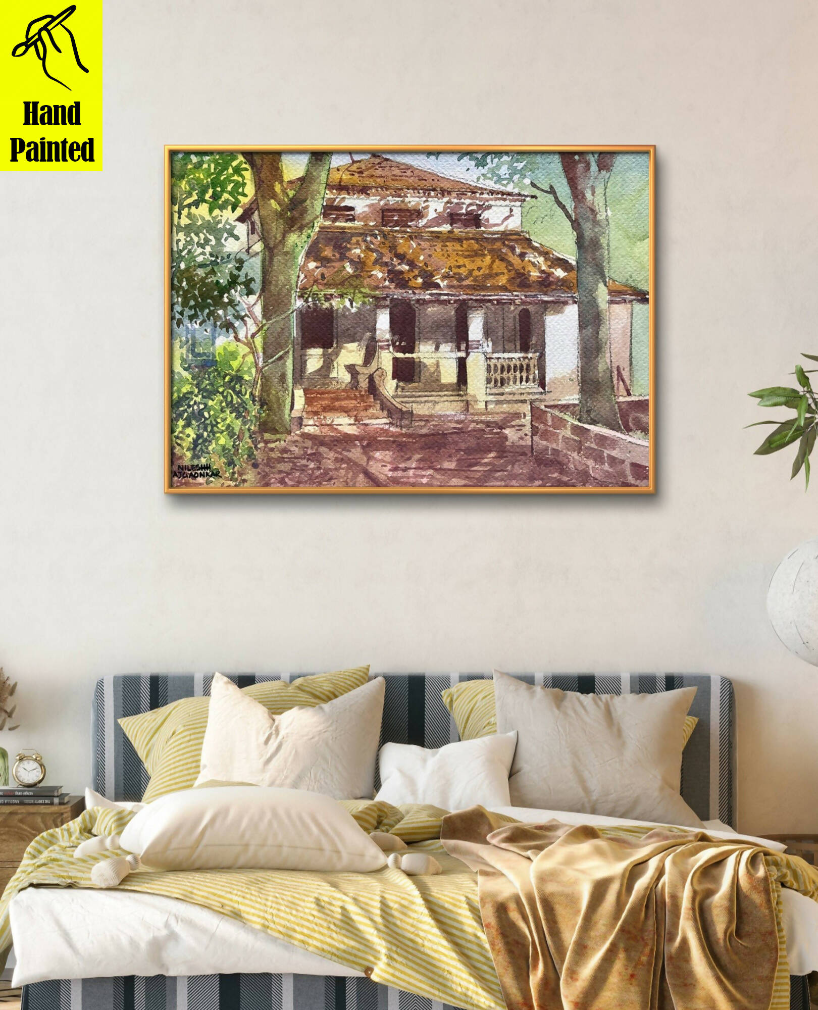 Title: Goan heritage house with two jackfruit trees