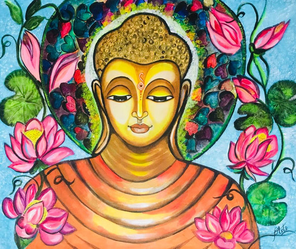 Buddha With Lotus