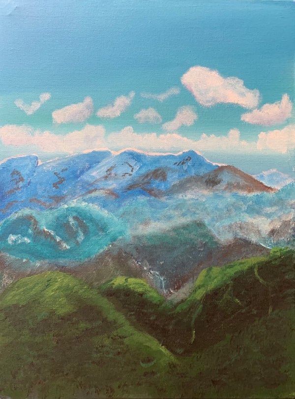 Himalaya Landscape painting