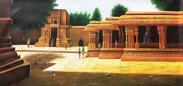 Himpi temple painting