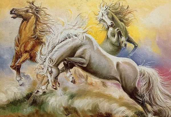 Horses artwork (Artoholic)