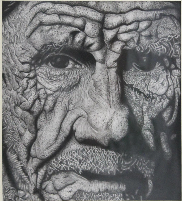 India old man portrait