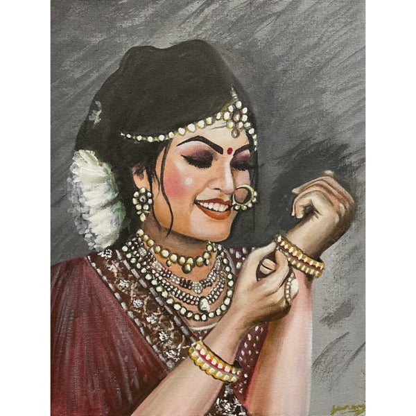 Indian bridal saree jewellery woman portrait beautiful