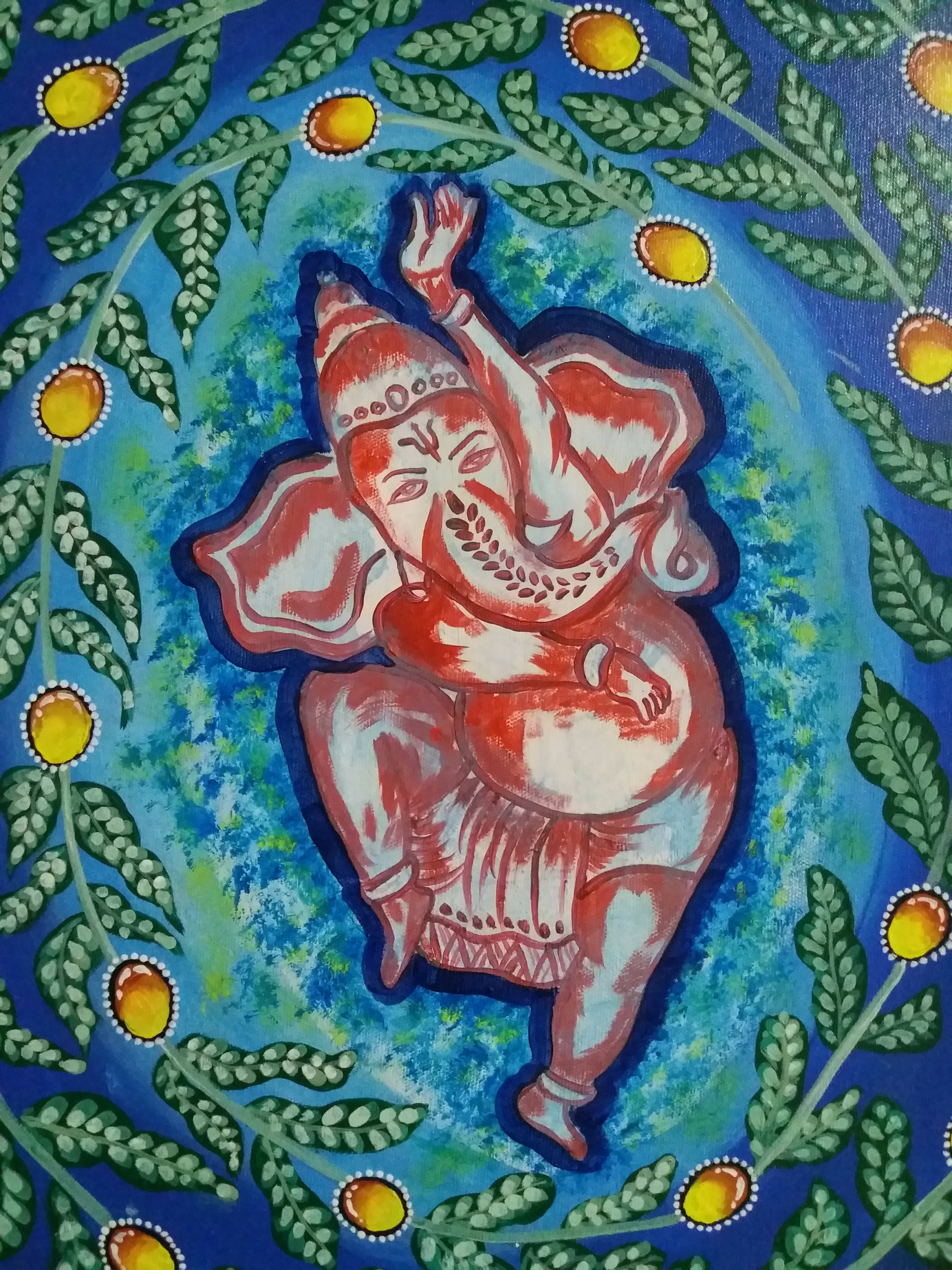 Ganesha cosmic dance