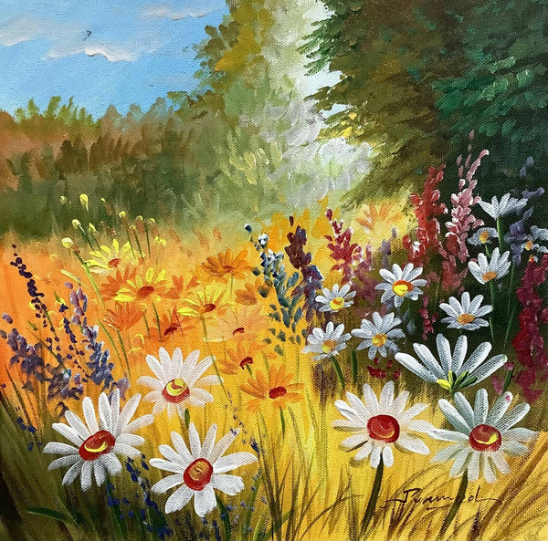 Beautiful flowers painting