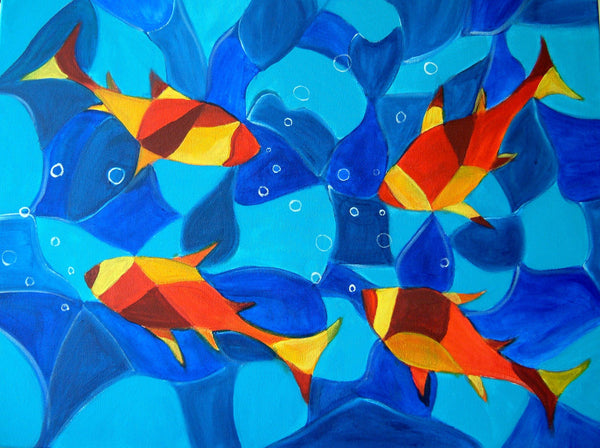 Joy Fish Abstract