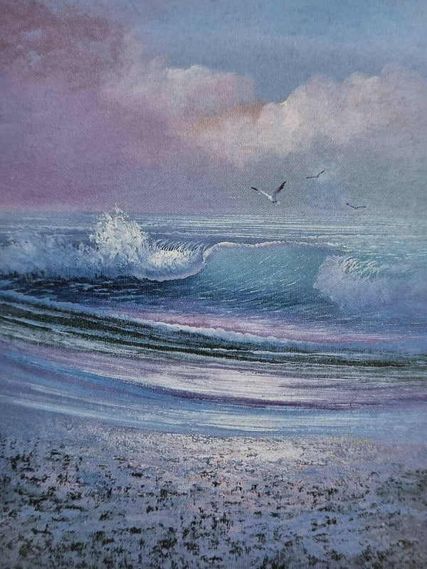 Sea ocean scenery painting