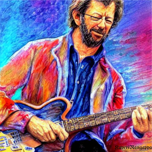 Eric Clapton rock musician