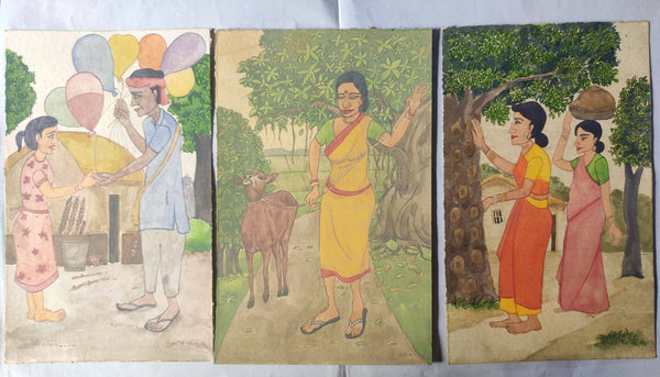 3 Indian style painting