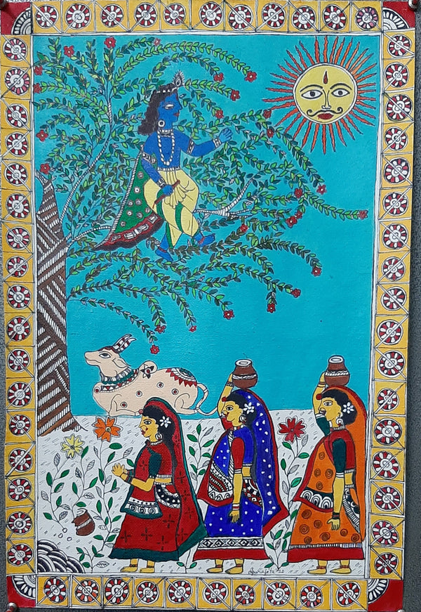 Krishna and Gopis