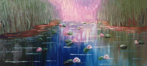 Lake of lilies