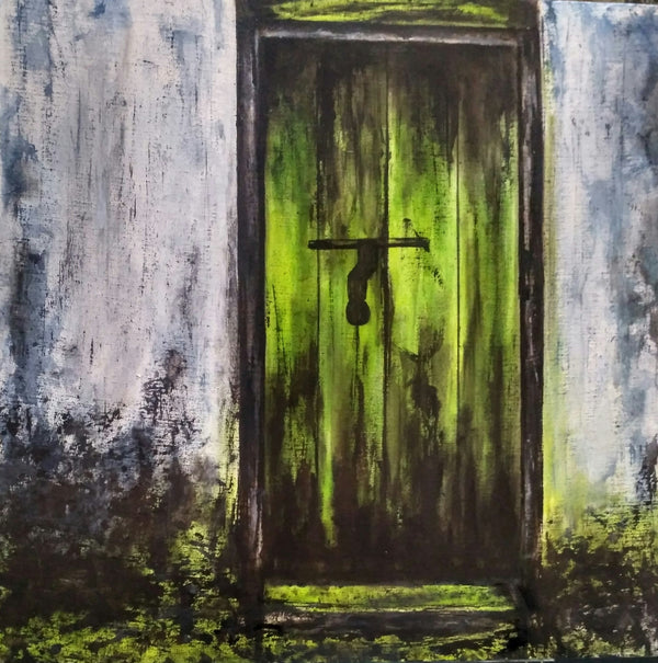 Locked home door