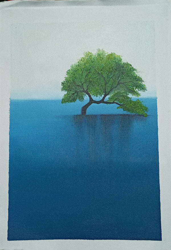 Lone Tree in waters