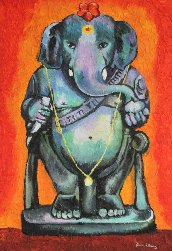 Lord Ganesha -Sri Maha Ganapathi Idol