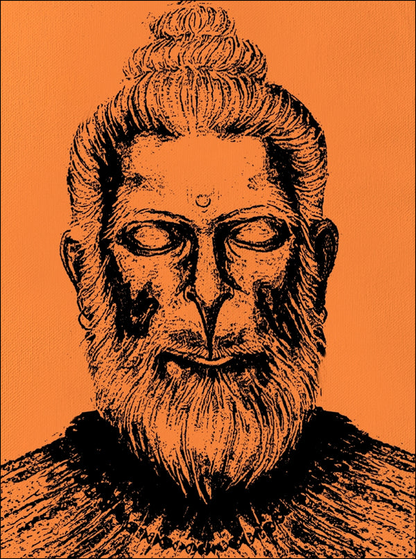Lord Hanumana Pop Art