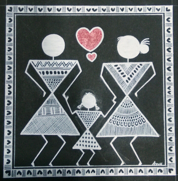 Warli Painting Love story