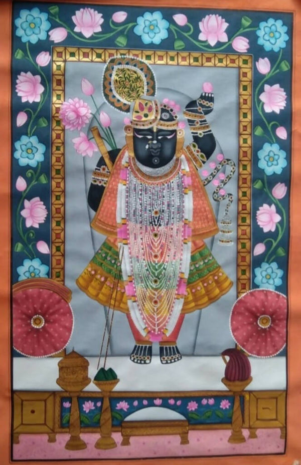 Pichwai Painting Cotton Painting Indian Paintings Nathdwara Shreenathji