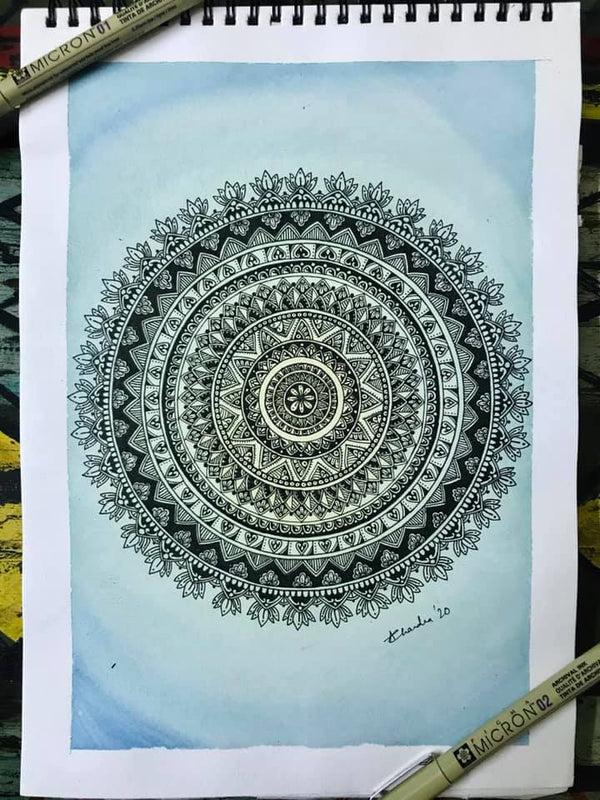 Mandala Doodle Art