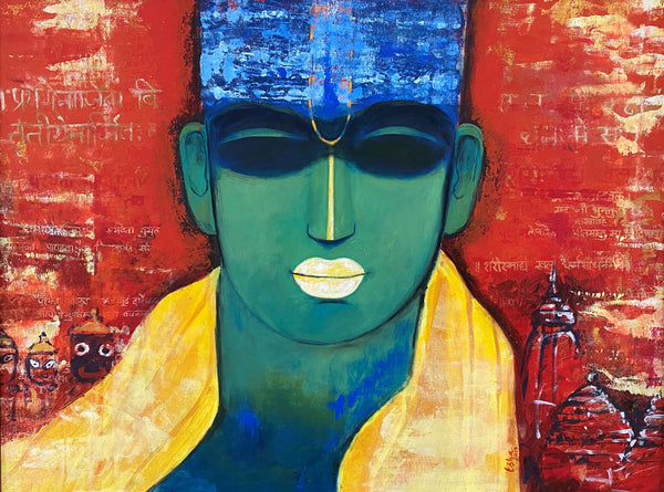 Meditating Sage -Lord Jagannath Series