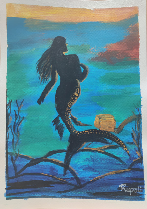 Mermaid with Treasure