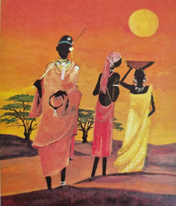African tribal painting