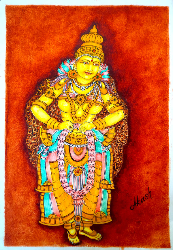 Mural Painting-Swayamvara Parvathy