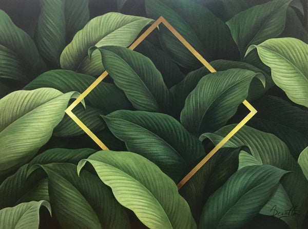"Corporate Theme" foliage... conceptual thematic painting