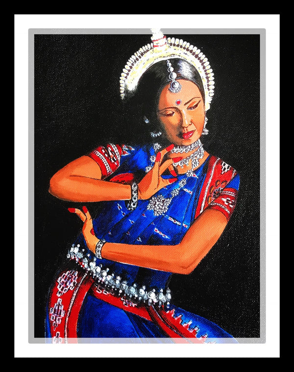 Odissi Dancer  - Dance forms of India