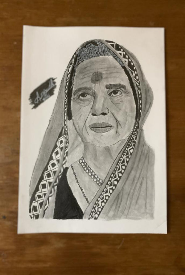 old lady portrait