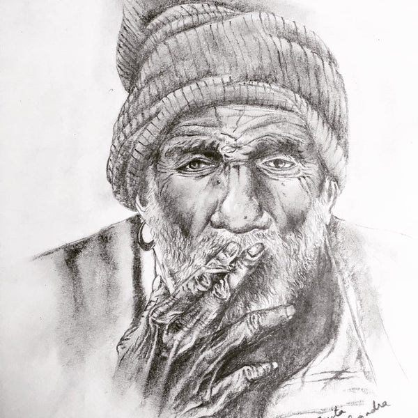 Old Man Sketch
