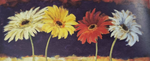 Handmade flowers painting for sale.