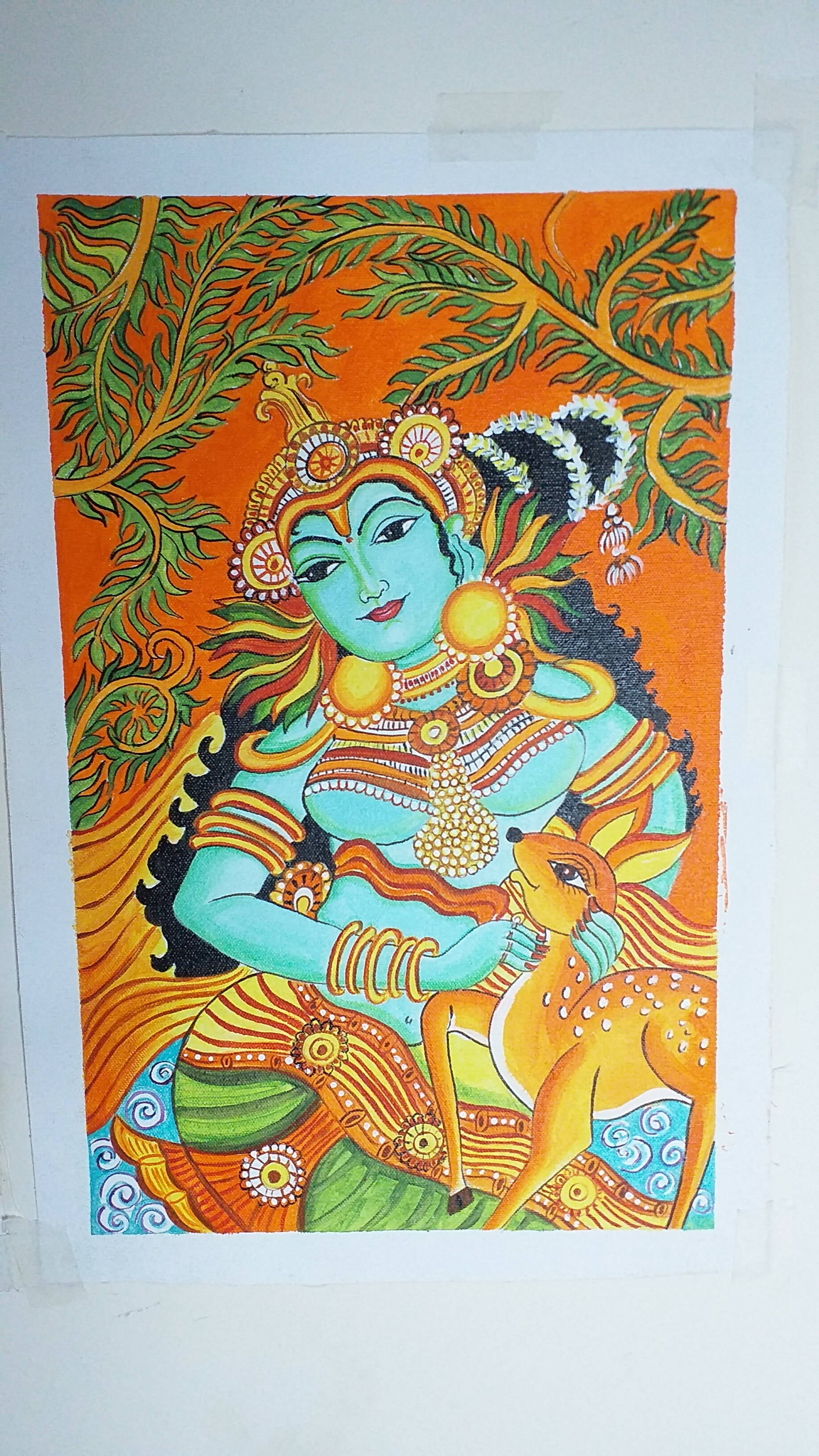 Radhe Krishna (Multi Art)