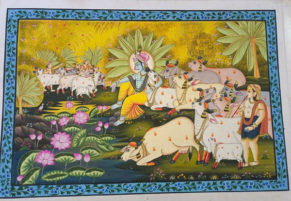 Krishna, Radha Krishna Painting,
