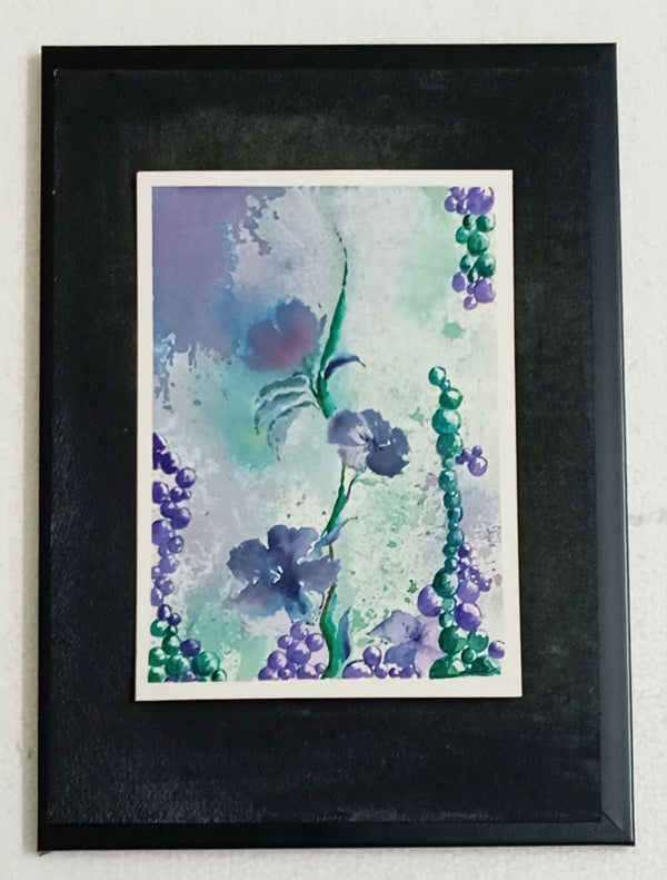 Purple florets