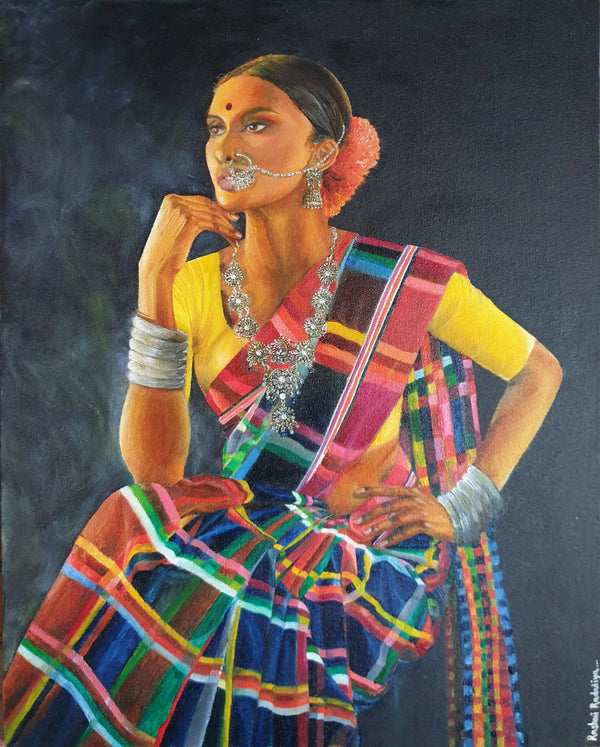Portrait of a beautiful Indian woman