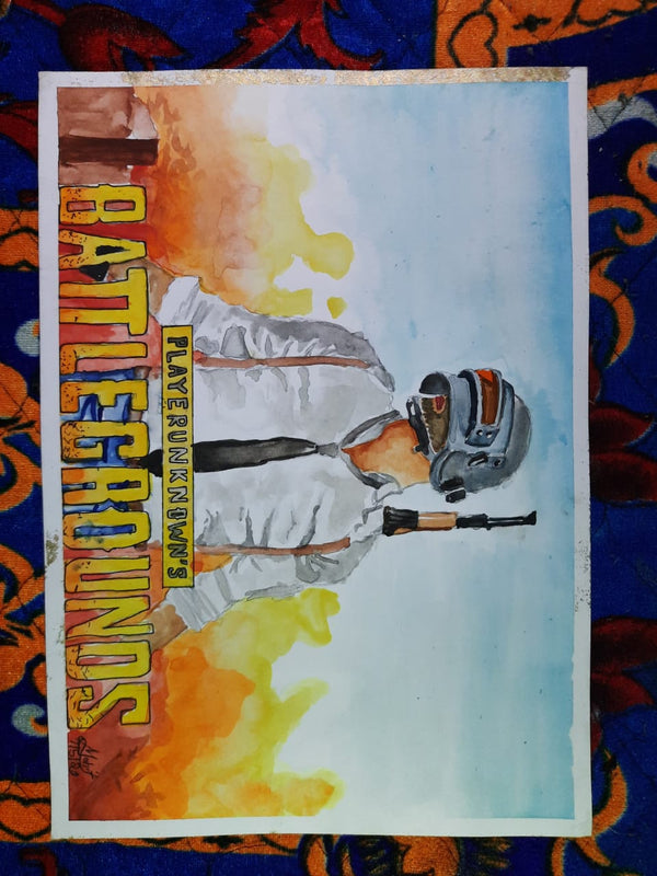 Pubg watercolour