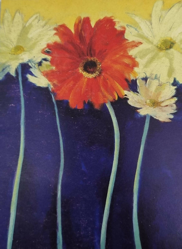 Handmade flowers painting for sale.
