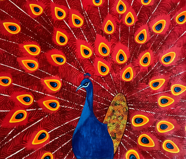 Red Peacock