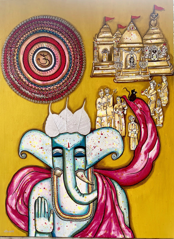 Ganesha with Mandala